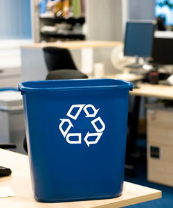 Office recycling bin