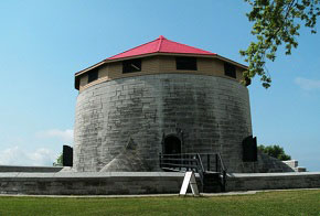 The Murney Tower in Macdonald Park is one of four Martello Towers in Kingston