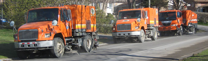 Street Sweepers in action